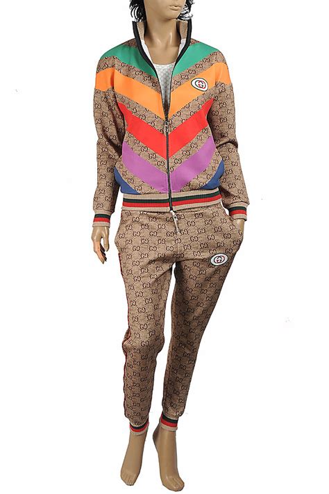 womens gucci suits|gucci jogging suit women.